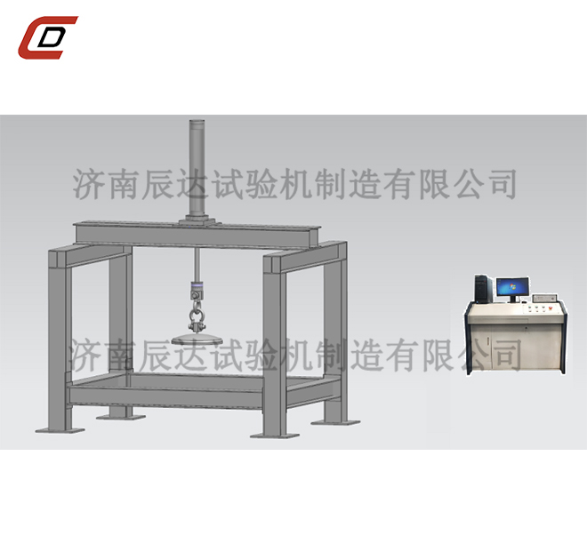 邊坡柔性防護網系統抗頂破力試驗機的工作原理是什么？